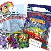 Multi 12 Activity Pads Pack - Pencils - Image 2
