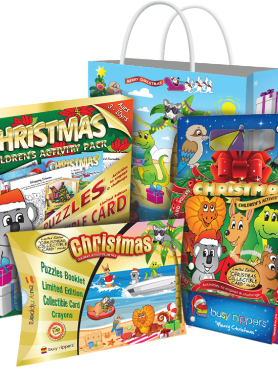 4-in-1 Christmas Combo - Crayons