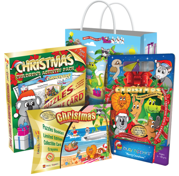 4-in-1 Christmas Combo - Crayons