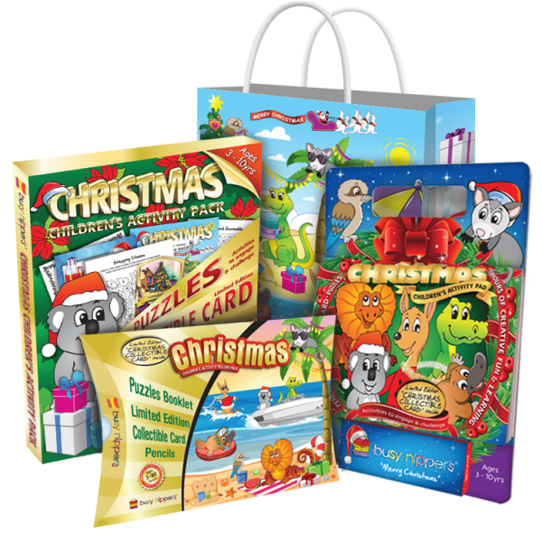 4-in-1 Christmas Combo - Pencils